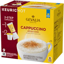 gevalia cappuccino espresso coffee k