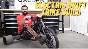 triad drift trike to motorized electric