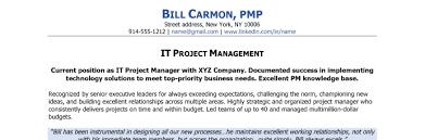 How To Write A Project Manager Resume Blue Sky Resumes Blog