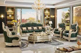 Royal Luxurious Leather Sofa Set