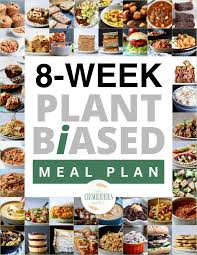 8 week plant based meal plan
