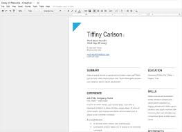 How To Create Professional Looking Resume With Google Docs