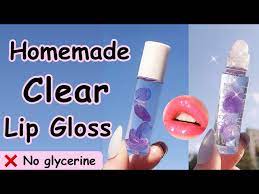 diy clear lip gloss that actually works