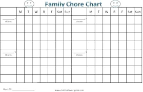 Chore Charts For Tweens Laredotennis Co
