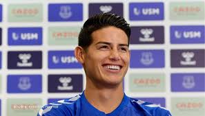 James rodríguez is a professional colombian soccer player who has a net worth of. Name S Bond James Rodriguez Joke Does The Rounds As Everton Land Colombian Star