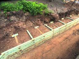 Building A Railroad Tie Retaining Wall