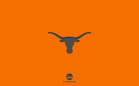 texas longhorns orange background