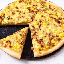 egg bacon breakfast pizza wyse guide