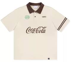 coca cola short sleeved polo shirt men