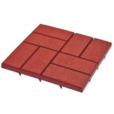 Red Brick Paver Block For Pavement