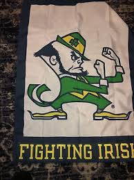 Notre Dame Fighting Irish Garden Flag
