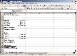 Building Your Own Monthly Net Worth Calculator Using A