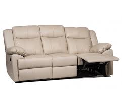 3 seater leather recliner sofa all