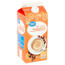 There's something terrific about a dollop of cream in coffee or tea. Great Value Hazelnut Coffee Creamer 64 Fl Oz From Walmart In Austin Tx Burpy Com