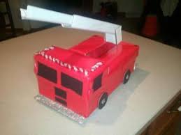 This fire truck will roll into the classroom in style, ready for the valentine's day party! Fire Truck Valentine S Day Box Valentines School Valentine Day Boxes Valentine Mailbox