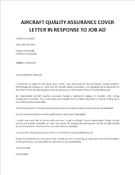 It is always of great benefit to be aware of the history or trends associated with your potential employer. Quality Assurance Cover Letter