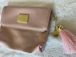 milani mauve makeup bag cosmetics