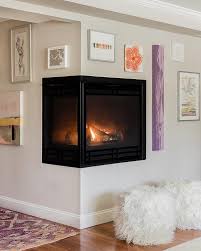 Bedroom Corner Fireplace Design Ideas