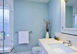 blue bathroom decor