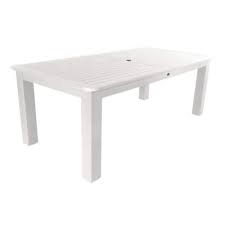 classic white patio dining tables