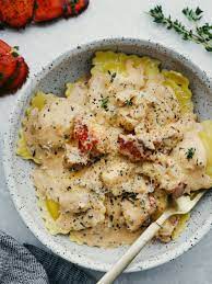 lobster cream sauce for ravioli recipe