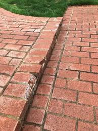 Brick Patios Patio Repair Brick Sidewalk