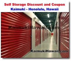 hawaii self storage and coupon