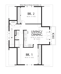 Mascord House Plan 5016 The Athena