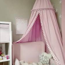 Us 9 95 40 Off Cotton Baby Canopy Mosquito Net Anti Mosquito Princess Bed Canopy Girls Room Decoration Bed Canopy Pest Control Reject Net On