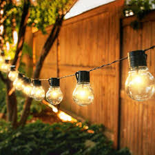 10 20 Bulbs Retro Solar String Lights