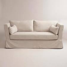 linen crosby sofa slipcover world market