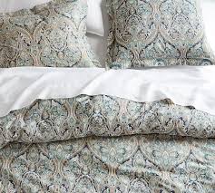 blue mackenna paisley percale patterned