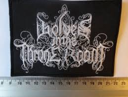 Shipping with international tracking number. Wolves In The Throne Room White Logo Patches Riffs Merchandise