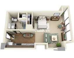 Efficiency Apartment Floor Plans