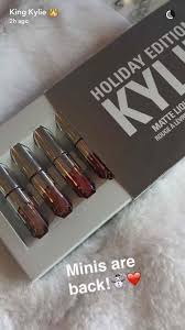 kylie cosmetics holiday collection