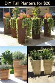 Diy Planters Outdoor Potted Plants
