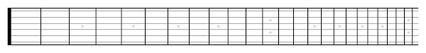 Blank 24 Fret Guitar Fretboard Diagram Oc Guitar