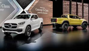 Costing $15,550 more than its. X Class Mercedes Benz Unveils New Premium Pickup Truck