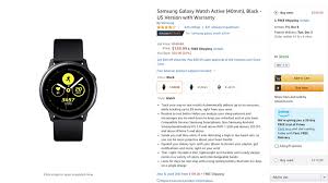 Get 25 Off Samsung Galaxy Watch Active With This Deal