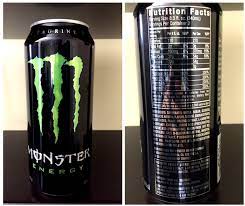 monster energy drink facts