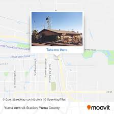 how to get to yuma amtrak station by bus