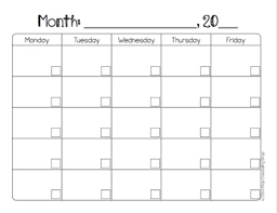 Daily Weekly Monthly Student Planner Pages By One Stop