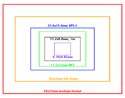 aps c vs full frame which sensor size