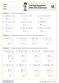Ks2 Algebra Worksheets Printable Pdf