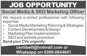 Jobs Social Media And Seo Marketing Officer Jobbox