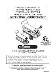 kfa125dgd owners manual 2016 dynaglo