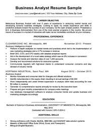 Business Analyst Cover Letter Sample Resume Companion
