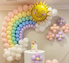 simple balloon decorations for birthday