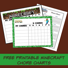 Announcing Skrafty Minecraft Chore Rewards Plus Free