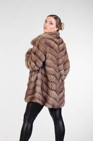 Skffurs Brown Sable Fur Jacket Sable Fur Coat Brown Sable Coat Luxury Fur Coat Mink Fur Coat Fur Coat Gift